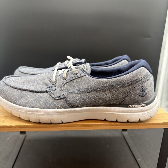 Skechers Shoes - Skechers Women's On The Go Flex Comfort Memory Foam Go Walk NVY SZ 6.5
